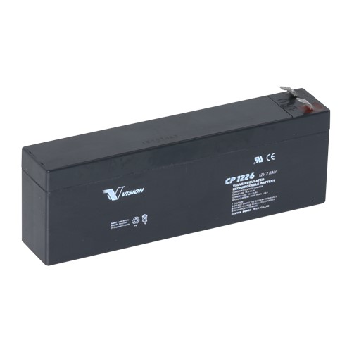 AGM Vision cp1226. 2,6 Ah.